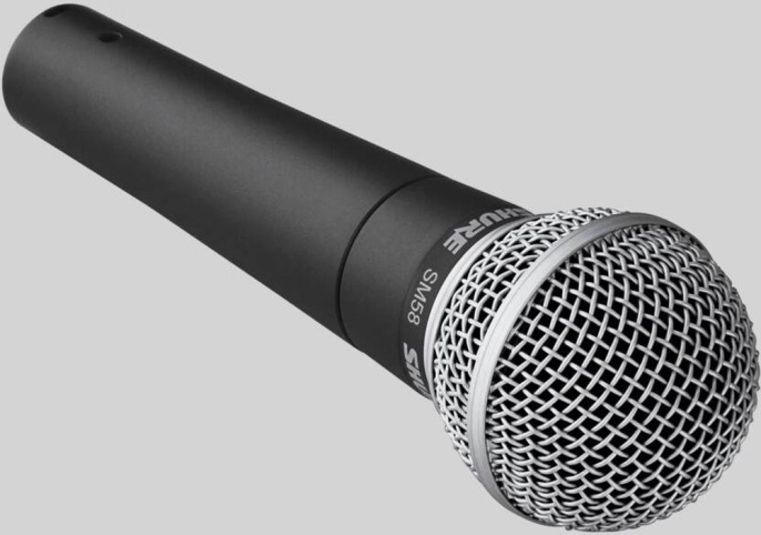Микрофон SHURE SM58-LCE,  черный