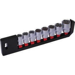 Набор головок двенадцатигранных НГТ12-12-8 (8 шт; 16-27 мм) КВАЛИТЕТ 5027028