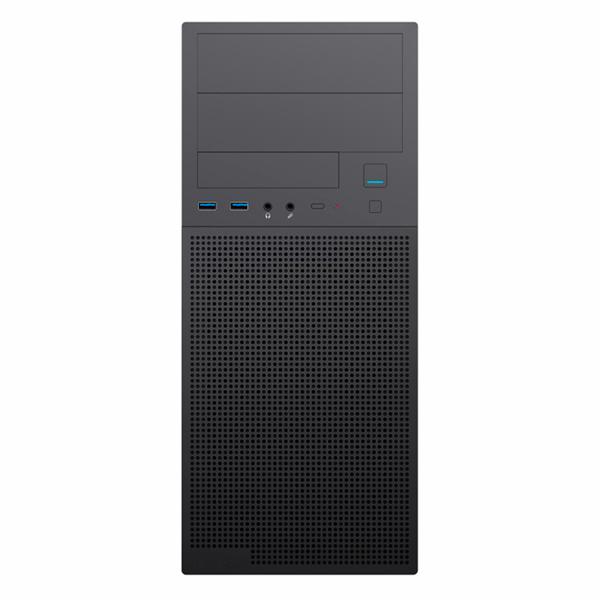 корпус MidiTower Powerman DA816 Black PMP-500ATX U3.0*2+A HD ATX (6193556)