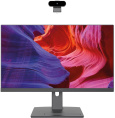 Моноблок Digma Pro Vision 23.8" Full HD i5 1235U (1.3) 16Gb SSD512Gb Iris Xe CR Windows 11 Pro Eth WiFi BT 90W клавиатура мышь Cam черный 1920x1080