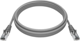 Патч-корд NTSS NTSS-PC-FTP-RJ45-5e-0.5-LSZH-GY, вилка RJ-45, вилка RJ-45, кат.5E, LSZH, 0.5м, серый