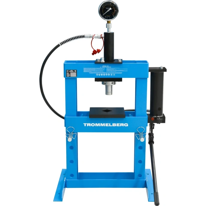 Настольный пресс 10т с манометром Trommelberg SD261210