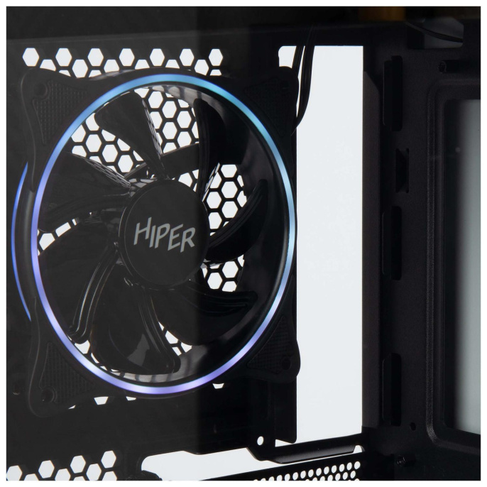 Корпус ATX HIPER PW81, Midi-Tower, без БП,  белый