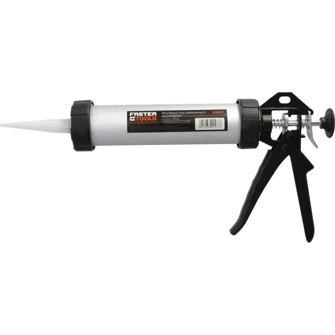 Алюминиевый пистолет для силиконового герметика FASTER TOOLS 225 2567