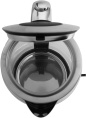 Чайник электрический Rondell 1001-RE-01 1.7л. 2200Вт серебристый корпус: стекло/металл RDE-1001