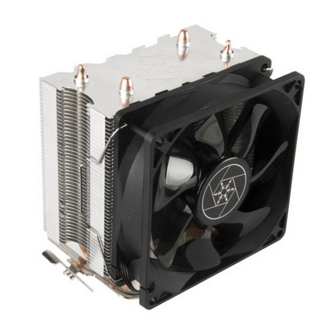 Вентилятор Silverstone SST-KR03 Kryton CPU Cooler, excellent cooling and low noise, silent hydraulic bearing 92mm blue LED fan, universal Socket compatibility, RTL {20} G530KR03A410020