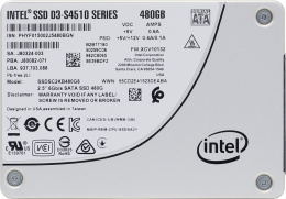 SSD накопитель Intel DC D3-S4510 SSDSC2KB480G801 480ГБ, 2.5", SATA III,  SATA [ssdsc2kb480g801 963340]