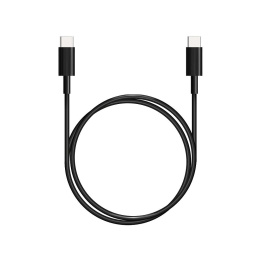 Bion Кабель для зарядки USB Type-C - USB Type-C CM/CM , 3A, 60W, USB 2.0, 1 м, черный [BXP-CCP-USBC-CMCM-1M-B]