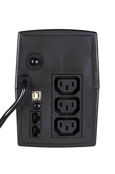 Источник бесперебойного питания IRBIS UPS Personal 800VA/480W, Line-Interactive, AVR, 3xC13 outlets, USB, 2 year warranty