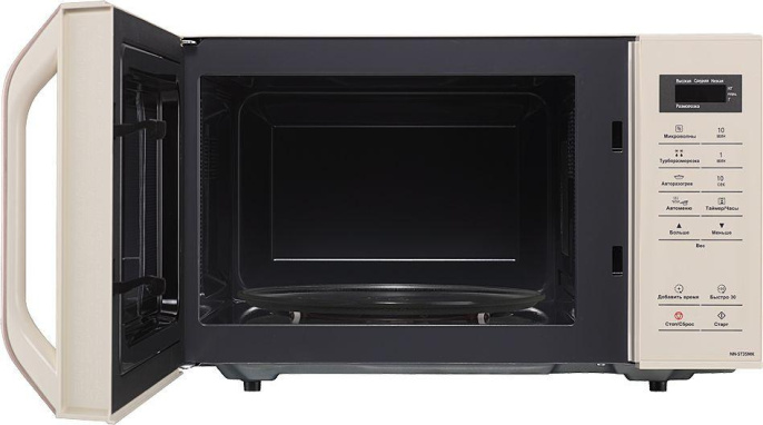 Микроволновая печь Panasonic NN-ST35MKZPE, 800Вт, 25л, бежевый