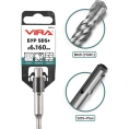 Бур по бетону для перфоратор 6x160 мм, SDS-plus VIRA 580616