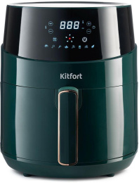 Аэрогриль Kitfort КТ-2222 3.5л 1500Вт зеленый