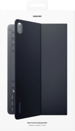 Чехол-клавиатура Samsung для Samsung Galaxy Tab S11 Book Cover Keyboard Slim поликарбонат/полиуретан черный EF-DX730UBEGRU