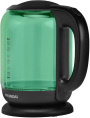 Чайник электрический Hyundai HYK-G2807 1.7л. 2200Вт бирюзовый/черный корпус: стекло