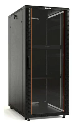 Шкаф напольный 19-дюймовый 42U Hyperline TTB-4266-AS-RAL9004