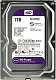 Жёсткий диск HDD 1 Tb SATA 6Gb/s Western Digital Purple WD10PURZ 3.5" 5400rpm 64Mb