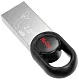 Накопитель 16 Gb USB2.0 Netac UM2 (NT03UM2N-016G-20BK) (без колпачка, металл/пластик, цвет черный)