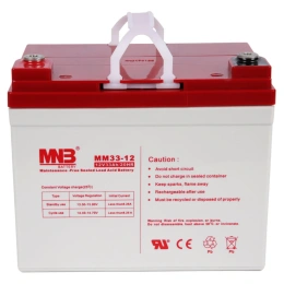 Батарея аккумуляторная АКБ MM33-12 12В 33Ач MNB MM33-12
