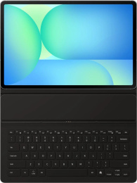 Чехол-клавиатура Samsung для Samsung Galaxy Tab S10 FE+ Book Cover Keyboard Slim поликарбонат/полиуретан черный EF-DX620UBRGRU