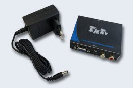 TNTV/TNT MMS-VAH3 Конвертер, VGA+AUDIO HDMI, HD-DB15+MINIJACK+2xRCA HDMI, Female, DC 5V, интегрированный конвертер видеоразрешений/scaler