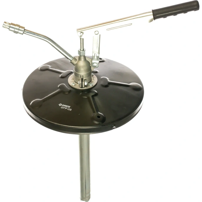 Нагнетатель смазки из емкости 20кг для заправки плунжерных шприцев GROZ GR44212 - GFP/03-PRO