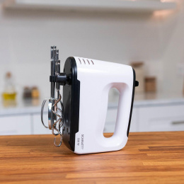 Миксер Scarlett SC-HM40S22, ручной,  белый и черный