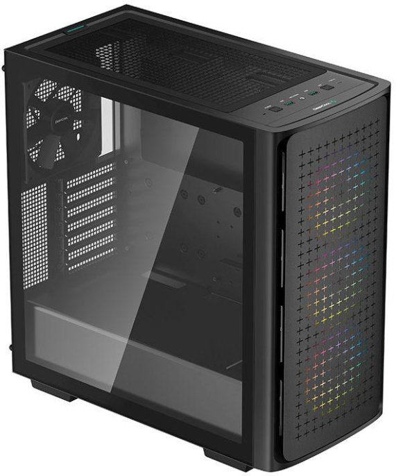 Корпус Deepcool CK560 черный без БП ATX 3x120mm 4x140mm 2xUSB3.0 audio bott PSU (R-CK560-BKAAE4-G-1)