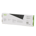 Клавиатура Acer OKW122, проводная, USB, мембранная, черный [zl.kbdee.00c]