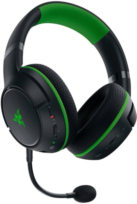 Беспроводная гарнитура Razer Kaira Pro черный/зеленый для: Xbox Series X/One RZ04-03470100-R3M1