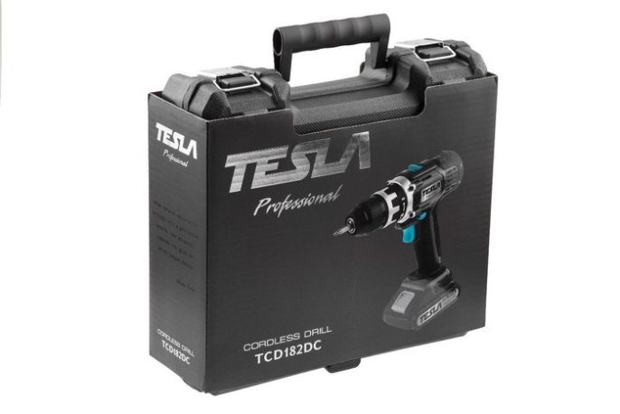 Аккумуляторная дрель-шуруповерт TESLA TCD182DC 621377
