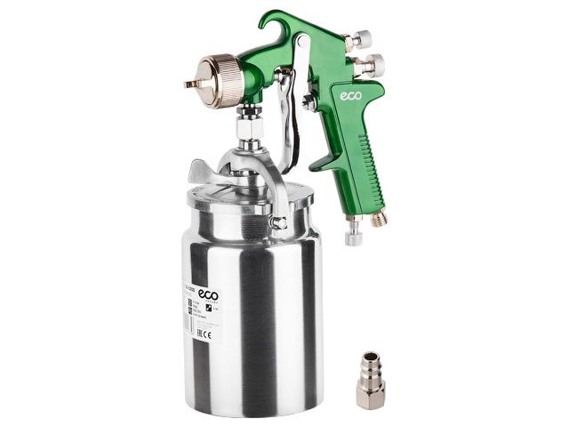 Краскораспылитель ECO SG-5000 LVMP, сопло ф 1.7 мм, нижн. бак 1000 мл