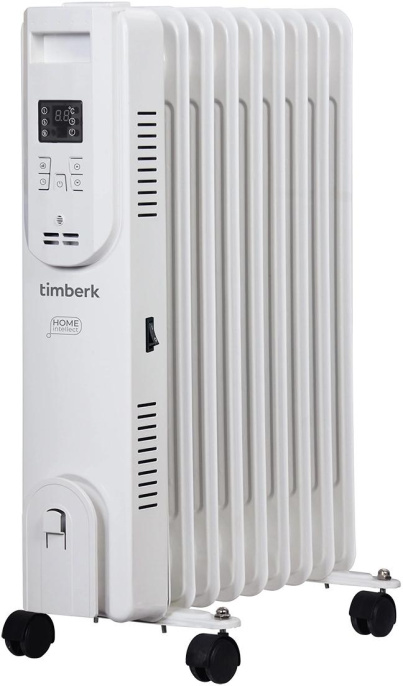Радиатор масляный Timberk Home Intellect T-OR2009-F10E-WF 2000Вт белый