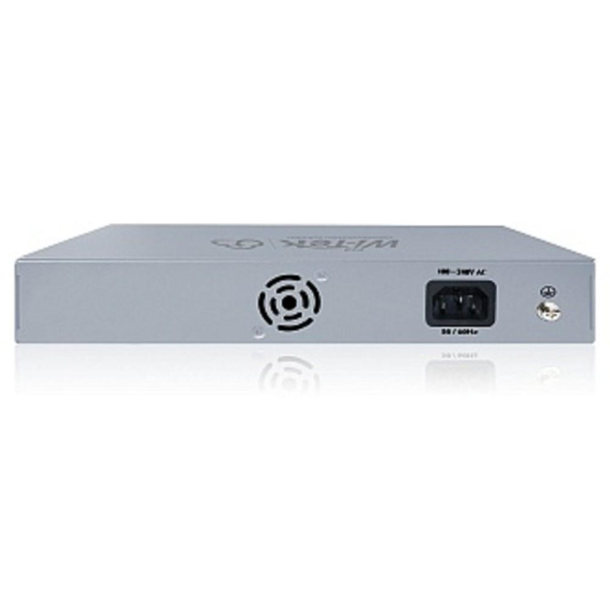 Wi-Tek WI-PCES218GF, настраиваемый PoE 250Вт, 16FE PoE + 2 Combo GE/SFP, Easy Smart