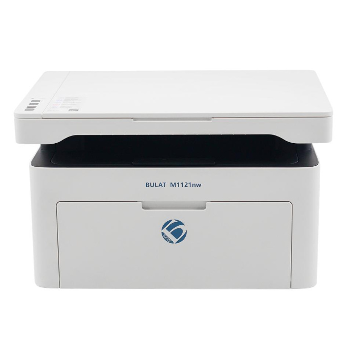 МФУ лазерное BULAT M1121nw черно-белая печать, A4, белый [xxbt0m1121020]