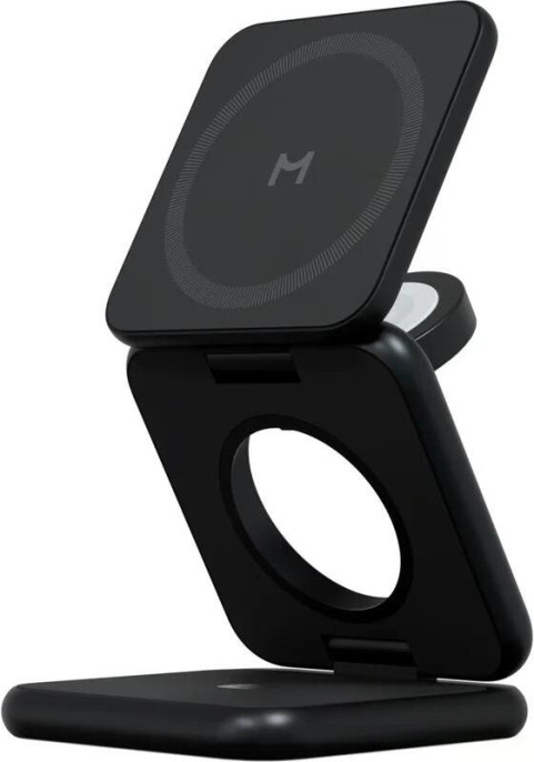 Беспроводное зарядное устройство MAGSSORY fold pro,  USB-C, 23Вт, 3A, черный [wch063b]