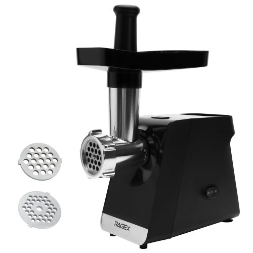 Электрическая мясорубка RAGEX R806, 300Вт, цвет: 000 (черная)