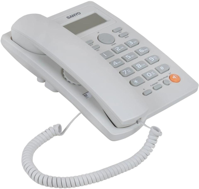 Проводной телефон Sanyo RA-S306W, белый