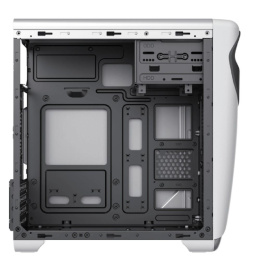 GameMax Корпус Cute OWL White-Black без БП Midi Tower, Черно-белый., 1*USB3.0 + 2*USB2.0, 2*120мм