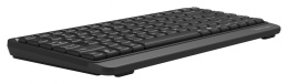 Клавиатура A4TECH Fstyler FKS11, USB, мембранная,  черный/серый [fks11 grey]