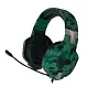 Наушники с микрофоном Ritmix RH-566M Gaming Khaki Green (с регулятором громкости шнур 1.8м)
