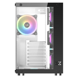Корпус Xigmatek Aquarius Plus White EN46430 ATX, USB3.0x2+USB2.0x1, Front &Left TG, 7PCS AY120 Fan, EN46430 Frontx3+Bottomx3+Rearx1