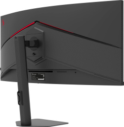 Монитор Bloody 39.7" MN2X черный VA LED 1ms 21:9 Ultrawide HDMI M/M матовая HAS 400cd 178гр/178гр 5120x2160 180Hz G-Sync FreeSync DP 5K USB 11.1кг