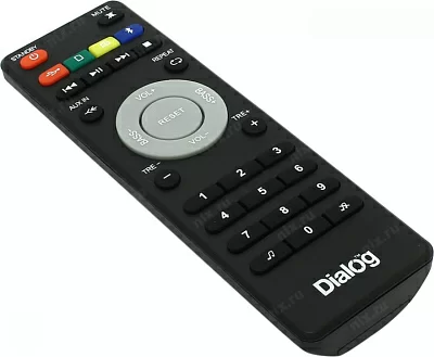 Колонки Dialog Progressive AP-210B (2х15W +Subwoofer 30W дерево SD USB Bluetooth ПДУ)