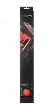 Коврик для мыши Oklick OK-FP0400 L красный, ткань, 400х320х2мм