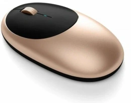 Беспроводная компьютерная мышь Satechi M1 Bluetooth Wireless Mouse. Цвет золотой.