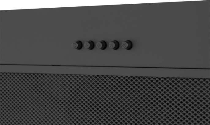 Вытяжка встраиваемая Weissgauff Box 450 PB BL черный управление: кнопочное 1 мотор