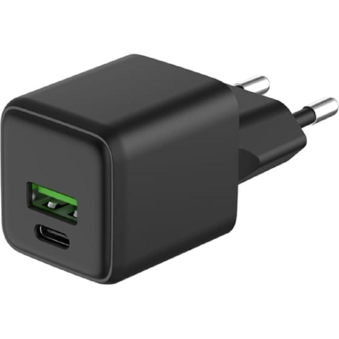 Rexant 18-2203 Сетевое зарядное устройство с двумя портами USB-A и USB-C, 25Вт GaN
