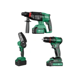 Набор аккумуляторного инструмента STALKER Kit (MC20-10 Li BL+D20 Li+RH20 Li BL) 69844