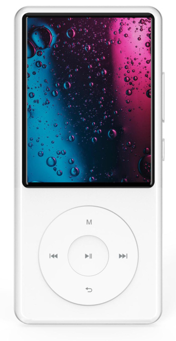 MP3 плеер Digma M5 BT flash,  16ГБ,  белый