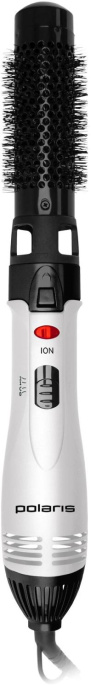 Фен-щетка Polaris PHS 1204i 1200Вт белый